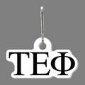 Zippy Clip & Tau Epsilon Phi Tag W/ Tab